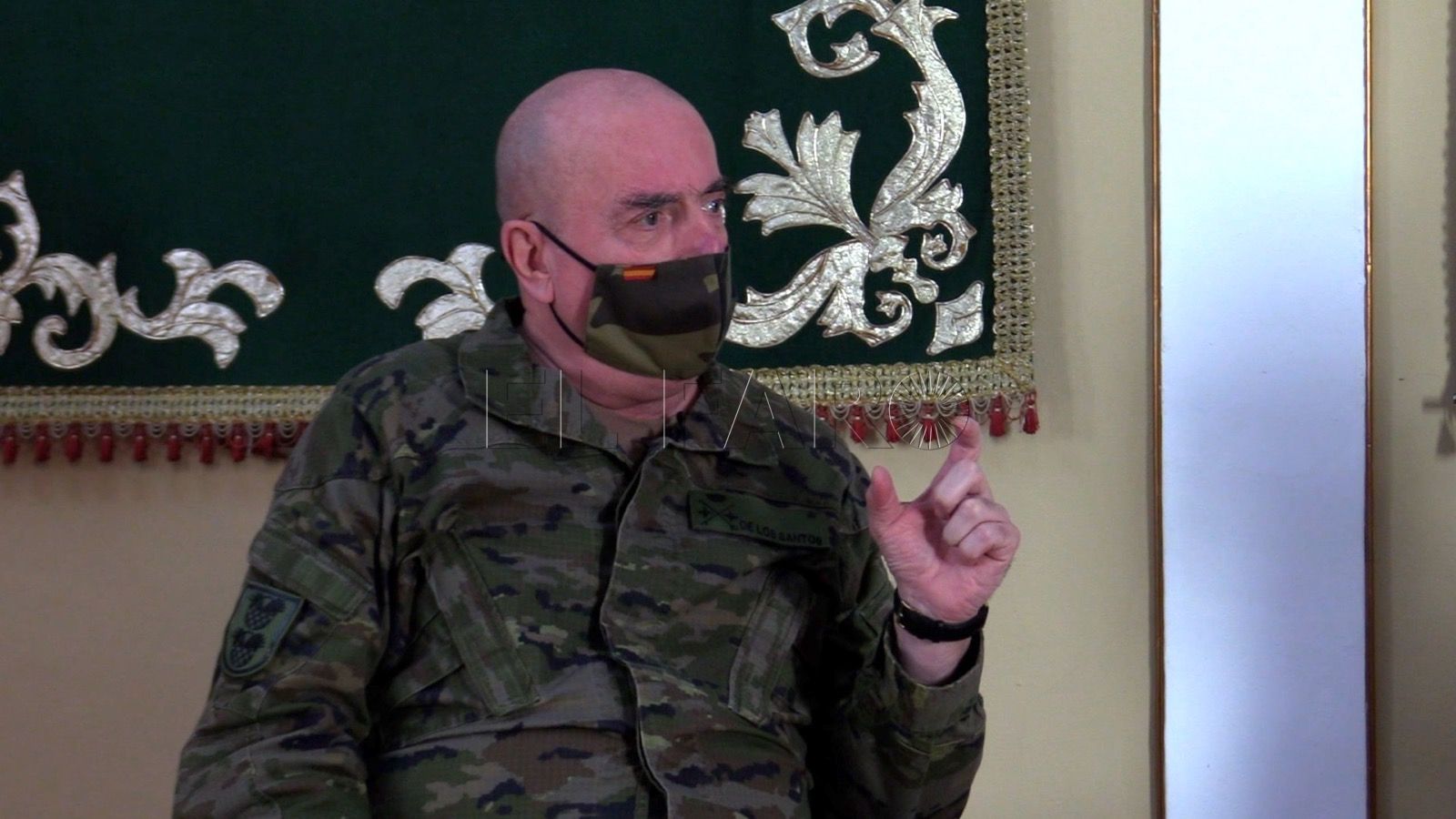 De los Santos Granados se despide el viernes de la Comandancia General del Melilla