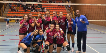 La escuadra melillense estuvo dirigida desde el banquillo por Jorge Luis Sánchez Cordero, al quedarse en Melilla Salim Abdelkader, con el equipo masculino.