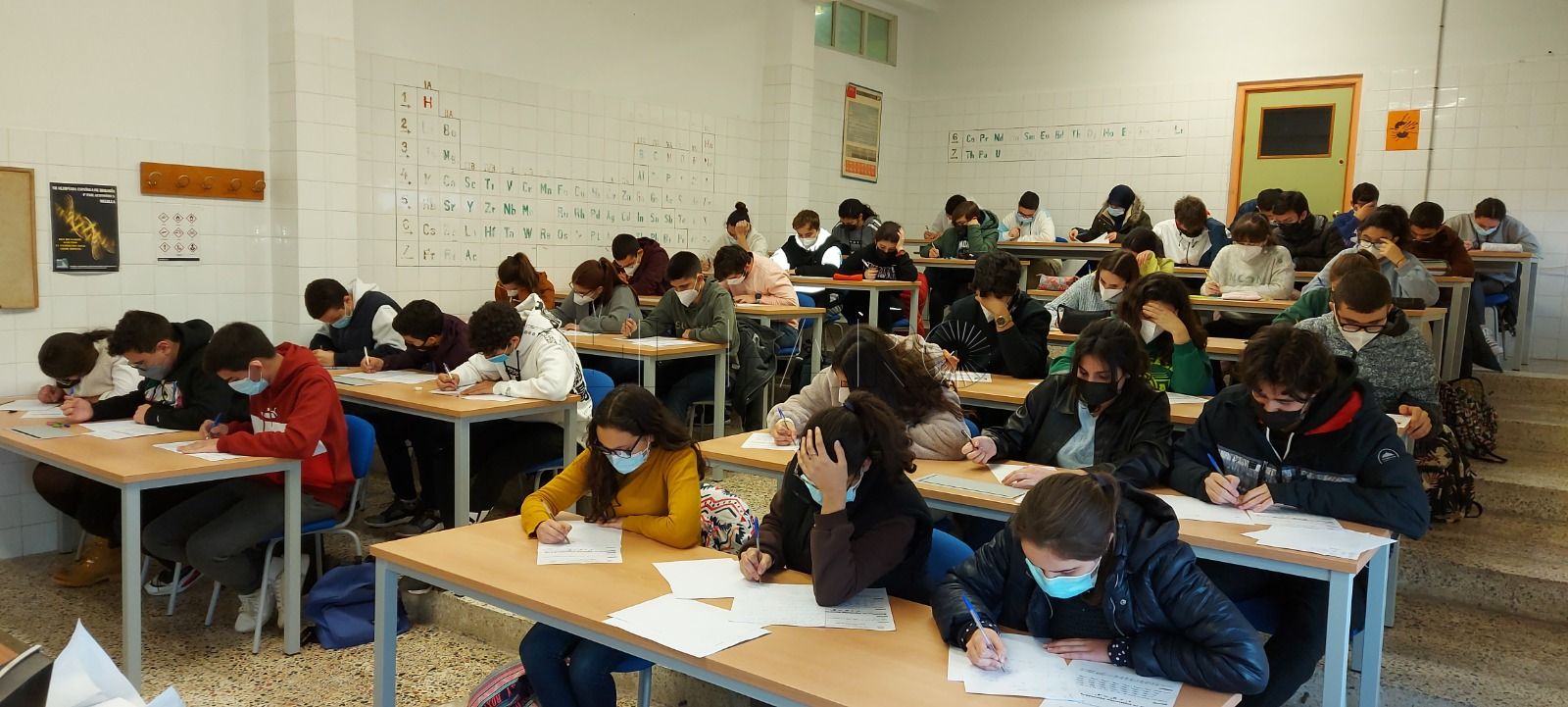 Crece la participación de jóvenes melillenses en la fase local de la LVIII Olimpiada Matemática