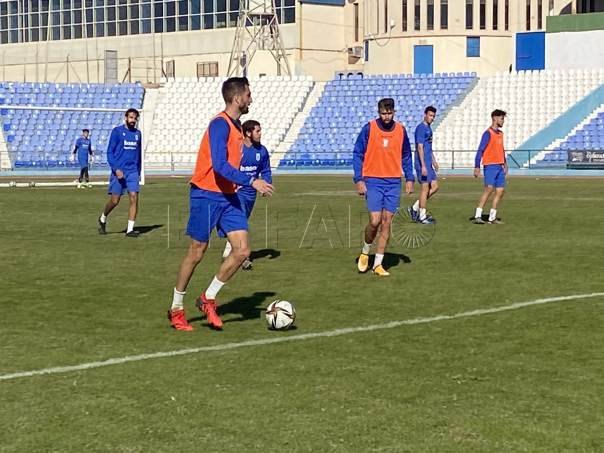 Vuelta al trabajo de la UD Melilla tras el covid