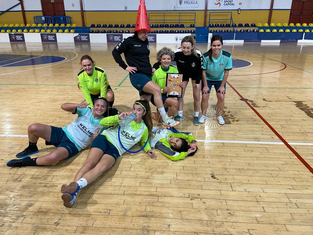 Jacke, jugadora del Melilla Sport Capital, quiere mantener su racha ante el Guadalcacín