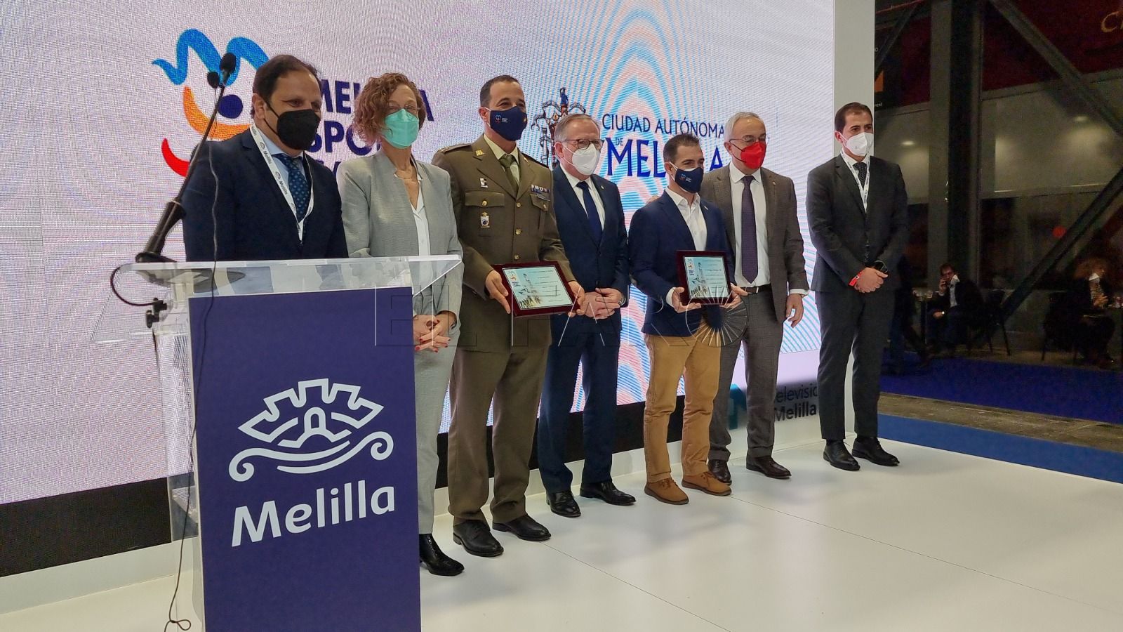 El área de Deportes de Melilla rinde homenaje a Alejandro Blanco, presidente del Comité Olímpico Español