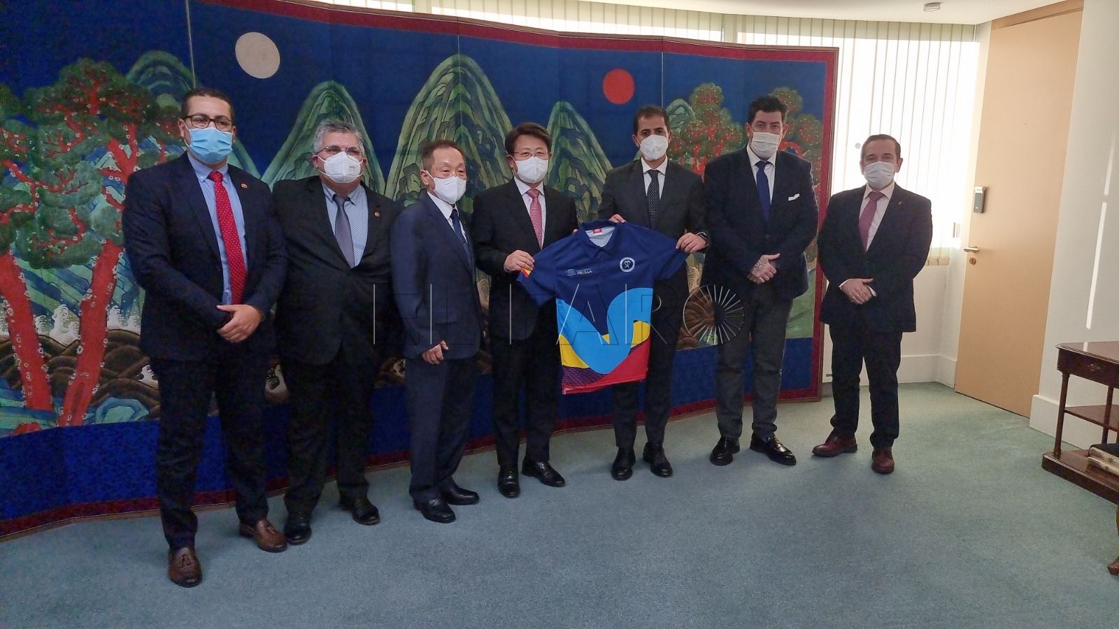 Corea del Sur recibe a una delegación de Deportes de Melilla