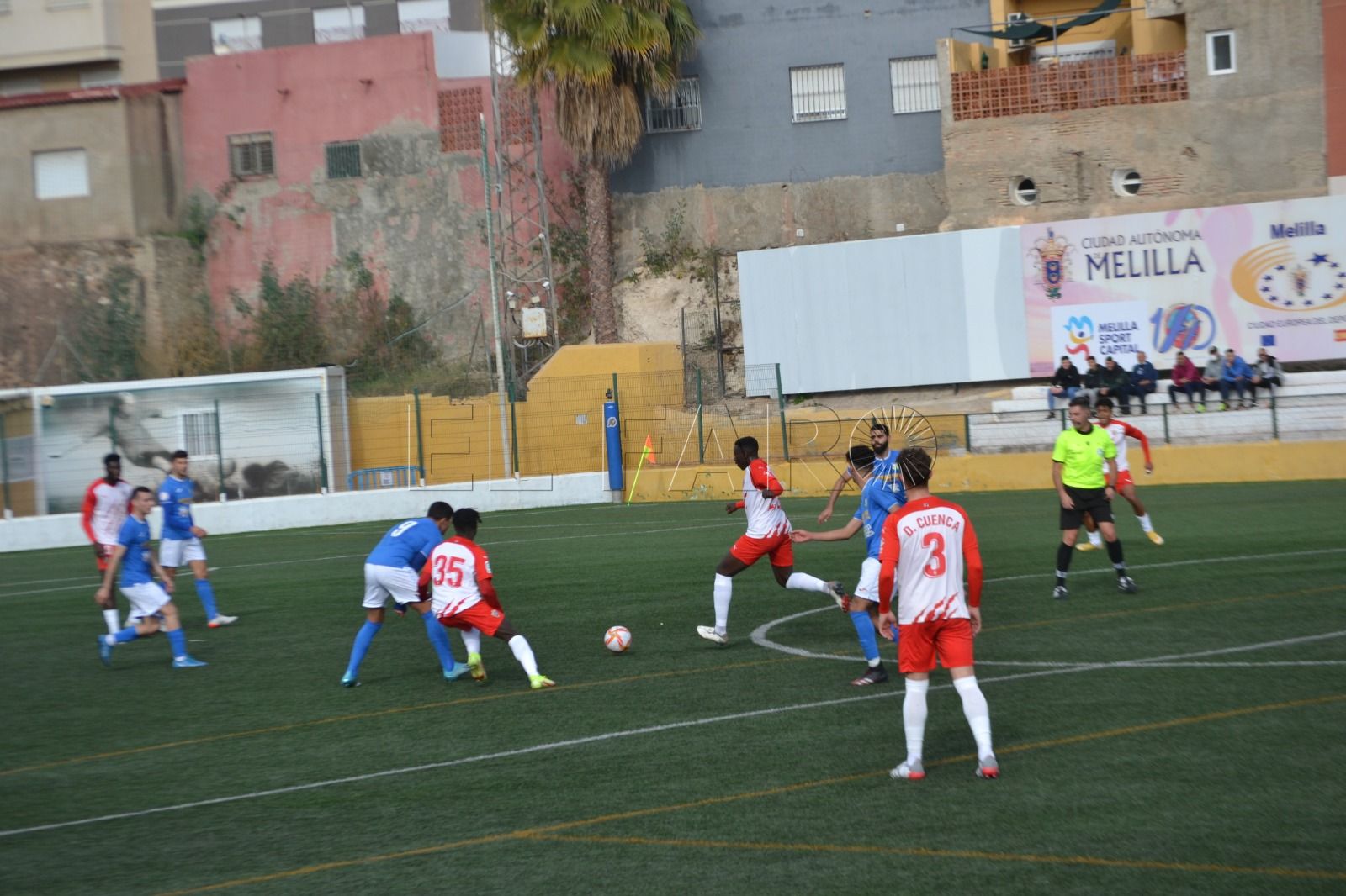 El Intergym Melilla no sorprende a la UD Almería B en La Espiguera