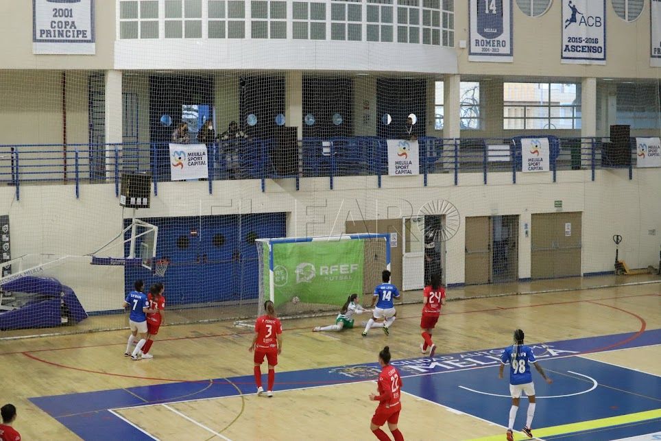 Tercera victoria de manera consecutiva para las Guerreras de Melilla
