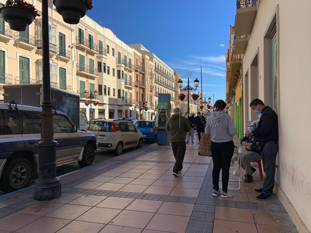 Baja el paro en Melilla en casi un 5% en diciembre y en un 16% respecto al año anterior