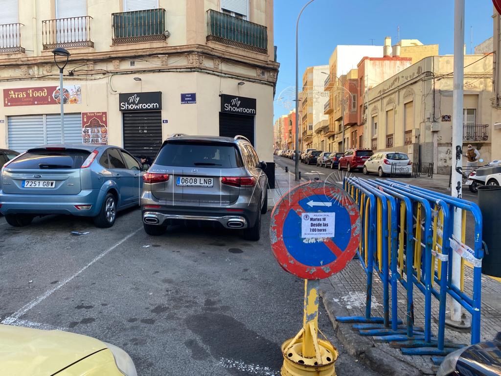 Prohibido aparcar en García Margallo desde las 7:00 horas del martes 18