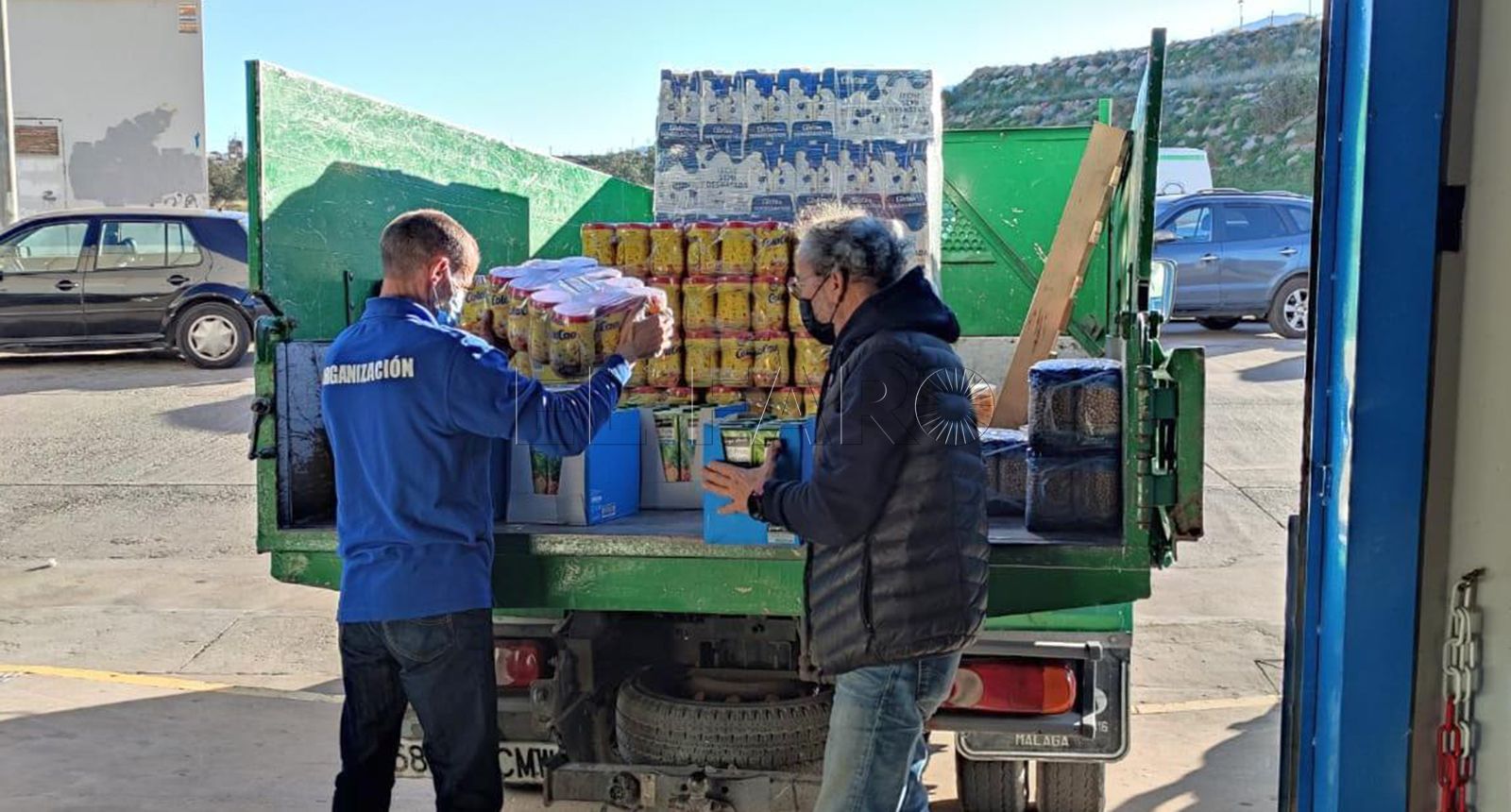 Reparten 14.000 kilos de comida para entidades benéficas