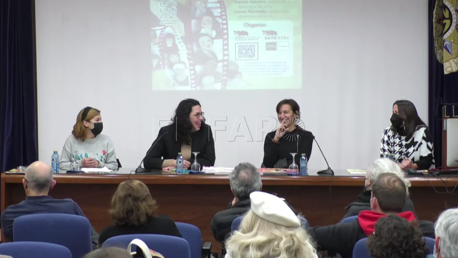 Violeta Salama y Ceres Machado abordan el trabajo de la mujer en el sector del cine