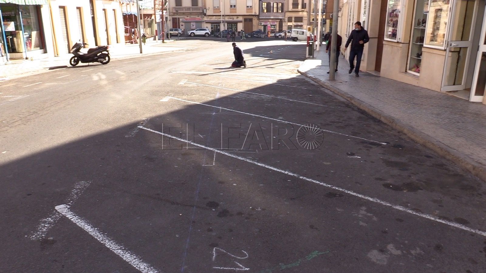 La calle General García Margallo se prepara para acoger el nuevo mercadillo de Melilla