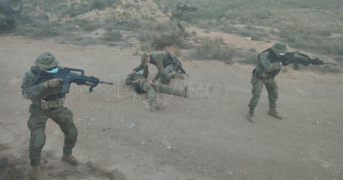 Unidad de la COMGEMEL culmina la preparación en Almería antes de desplegarse en Irak