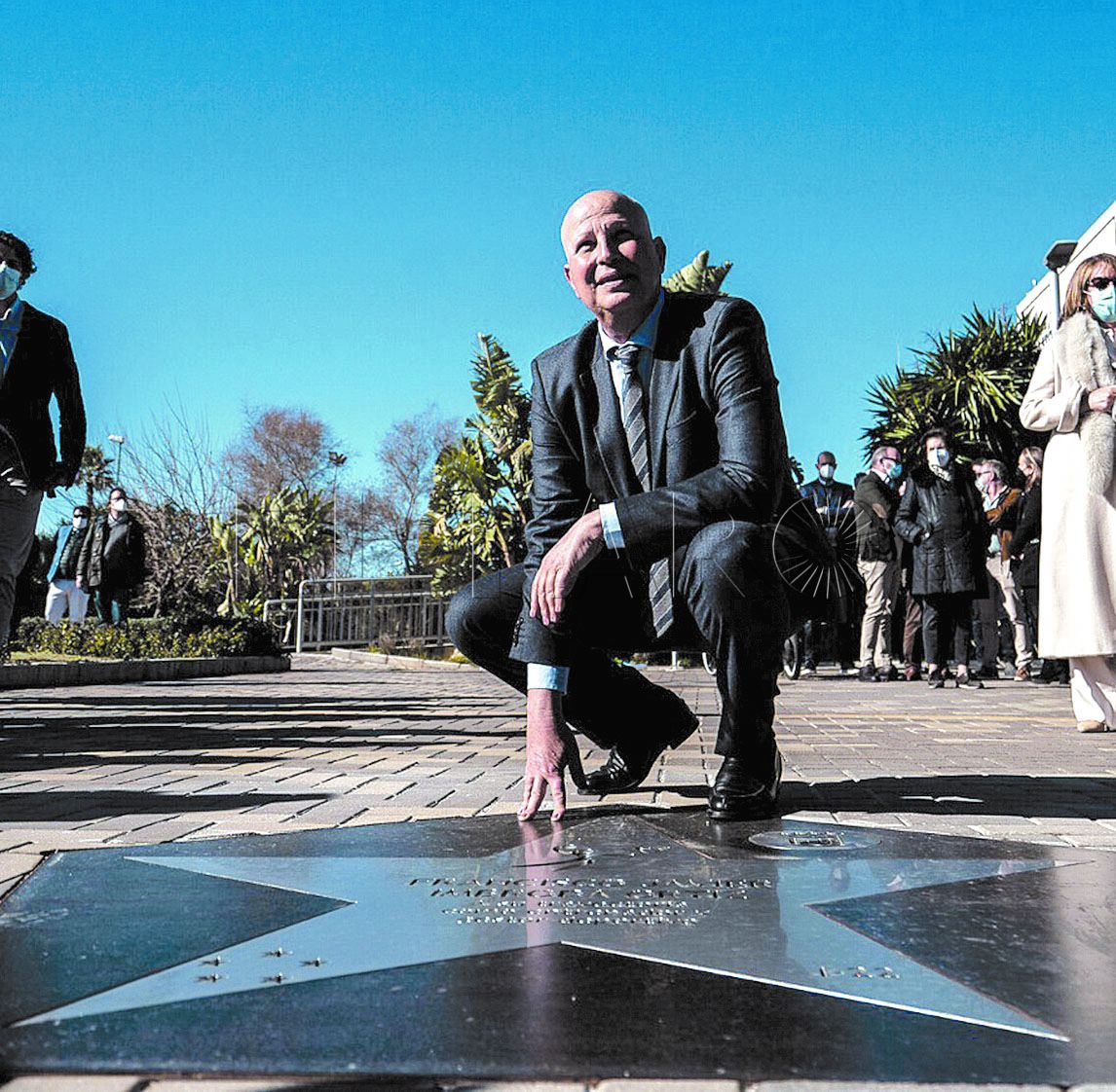 Javier Imbroda recibe la Estrella al Mérito Deportivo de Málaga