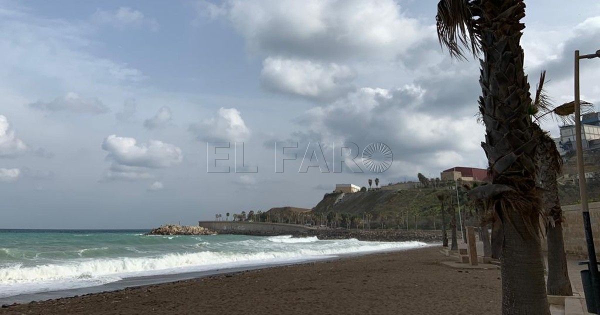 La Aemet lanza aviso amarillo por fenómenos costeros adversos en Melilla