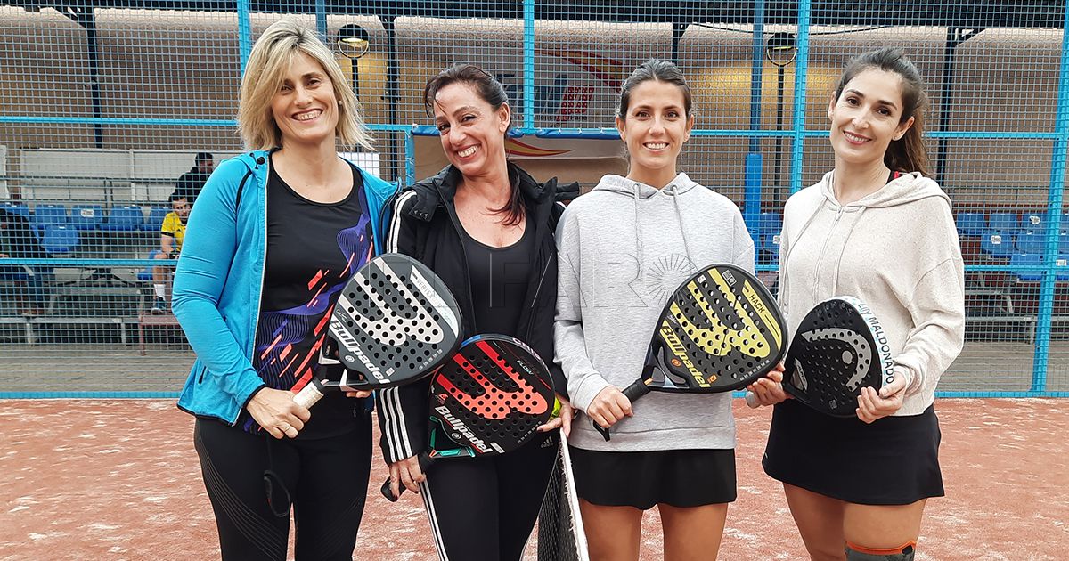 Alto nivel en el torneo de veteranos de pádel