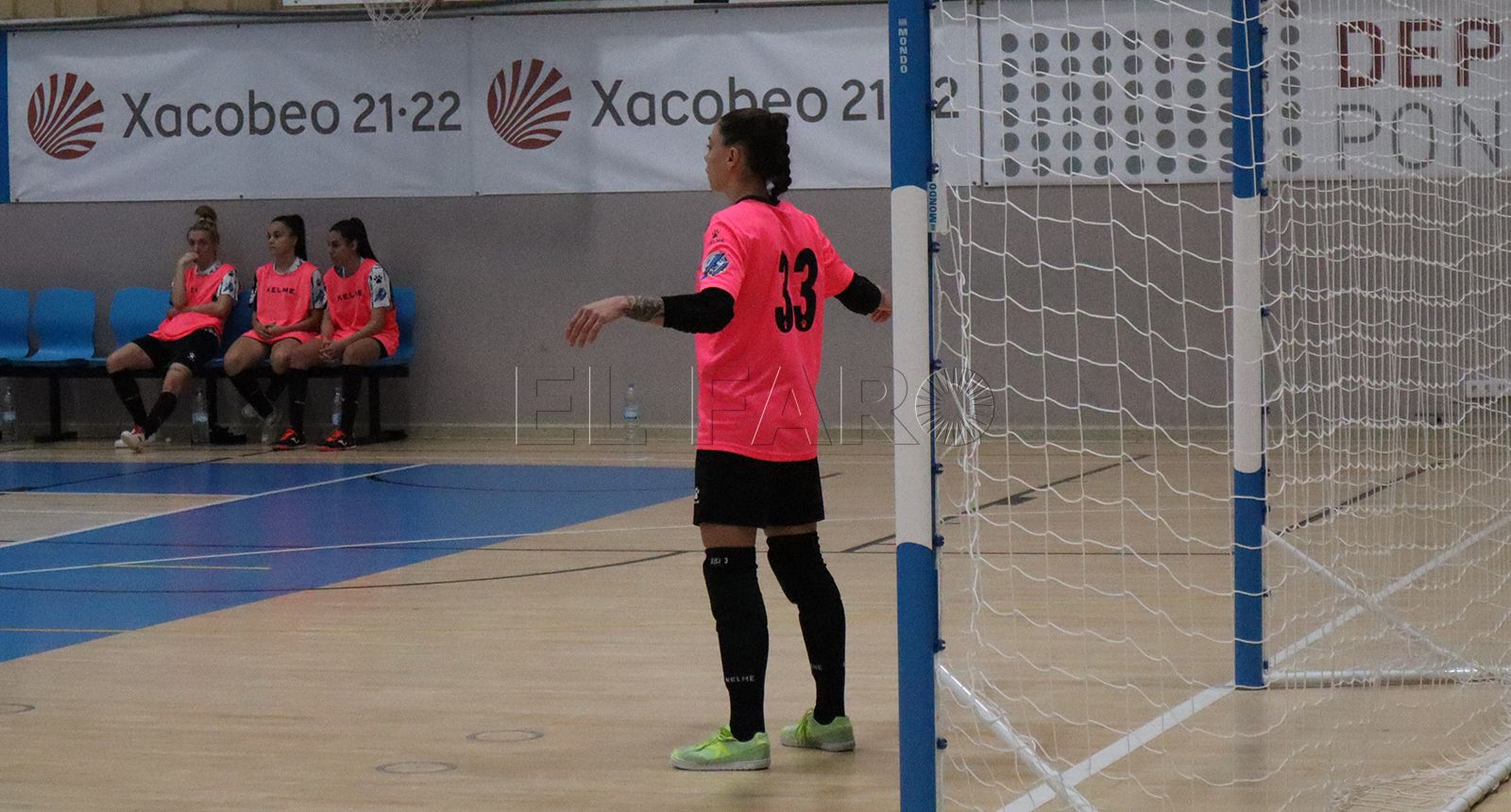 Vika Kyslova, portera del MSC Torreblanca: "Me siento muy a gusto con mis compañeras en el Torreblanca"