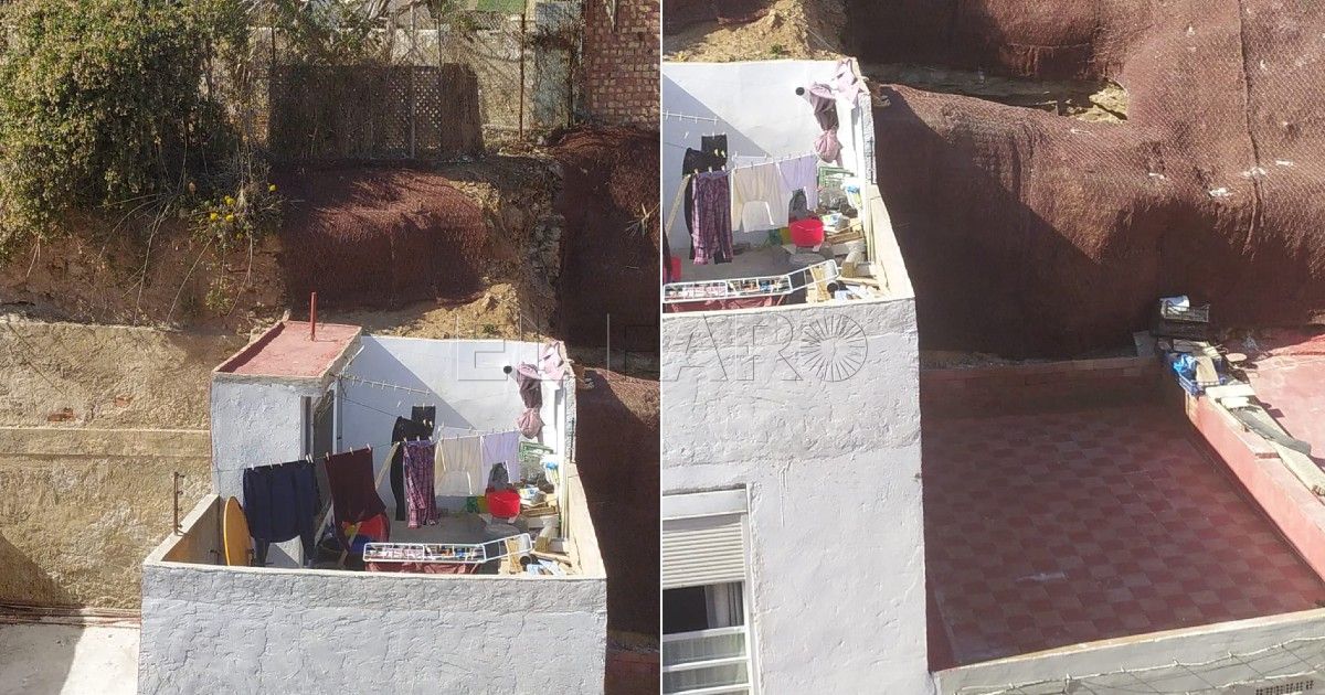 Una vecina del Monte María Cristina: "No aguanto el pestazo a humedad"