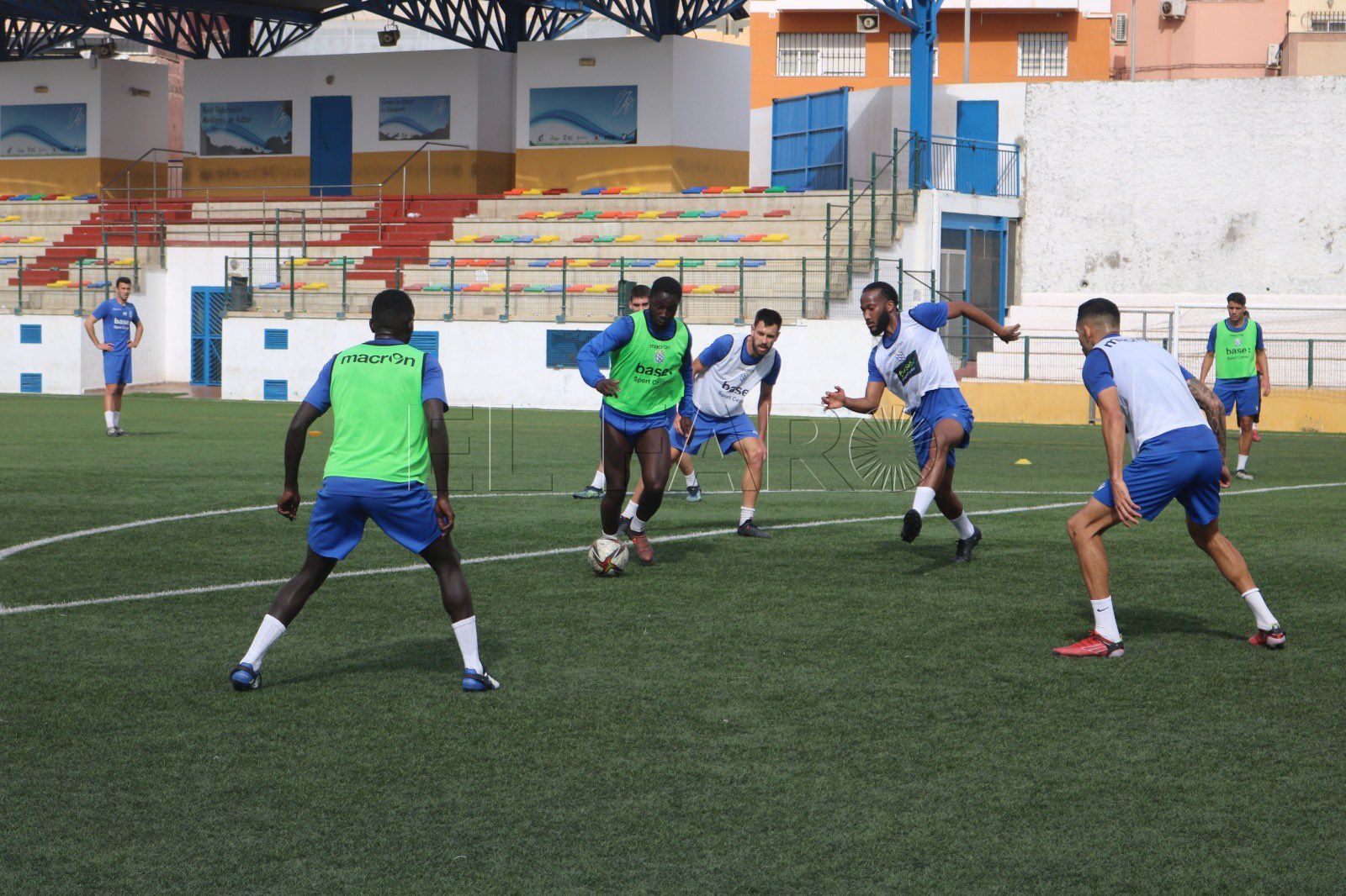 El Melilla trabaja en La Espiguera