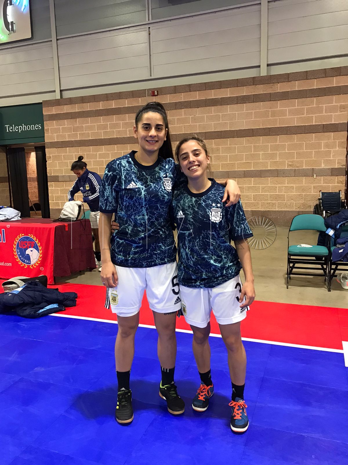 Silvina y Vicky suman goles con Argentina en los Estados Unidos
