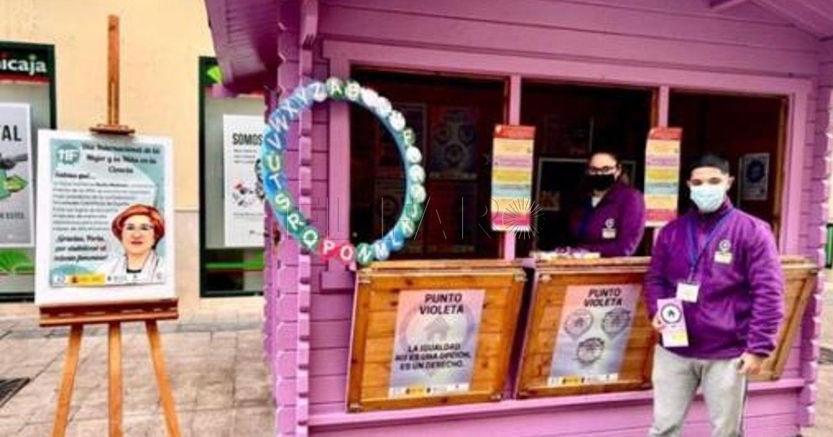 Más de 1.200 personas atendidas por el Punto Violeta en lo que va de 2022