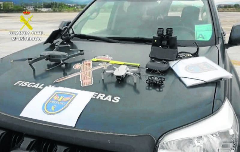 La Guardia Civil usará drones en la valla de Melilla para prevenir situaciones de peligro grave