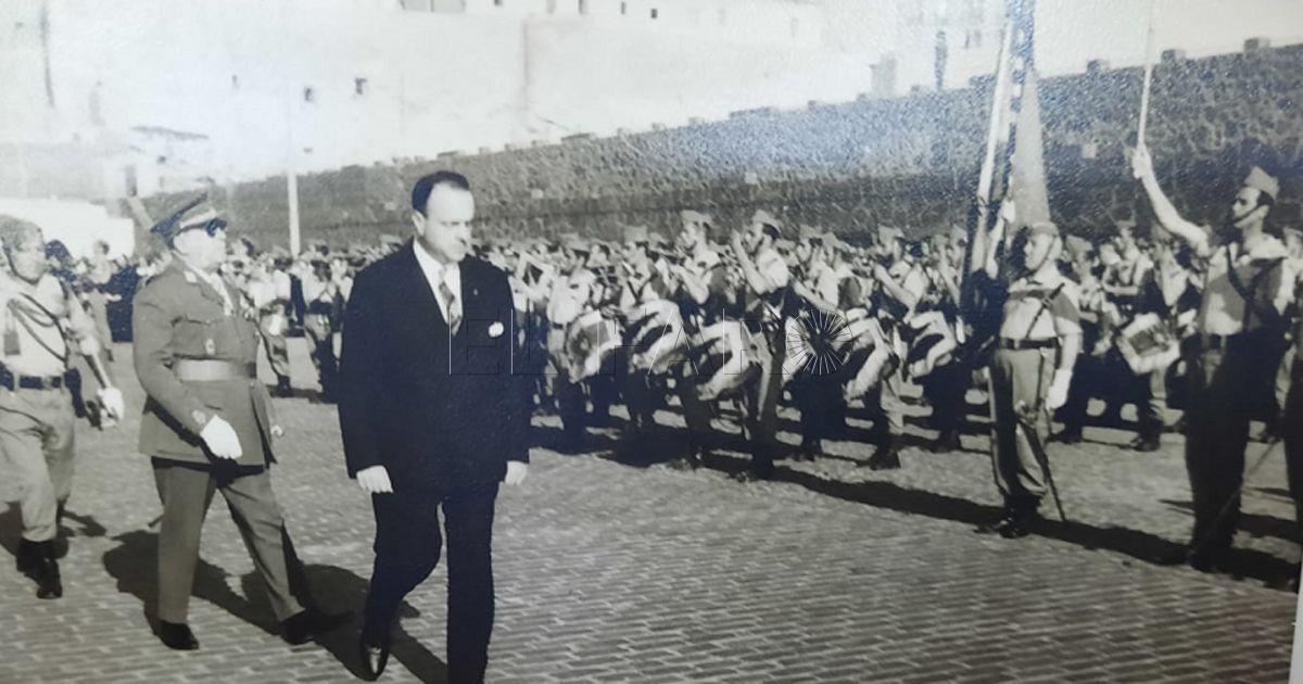 La importante visita de 12 horas del ministro Fraga a Melilla