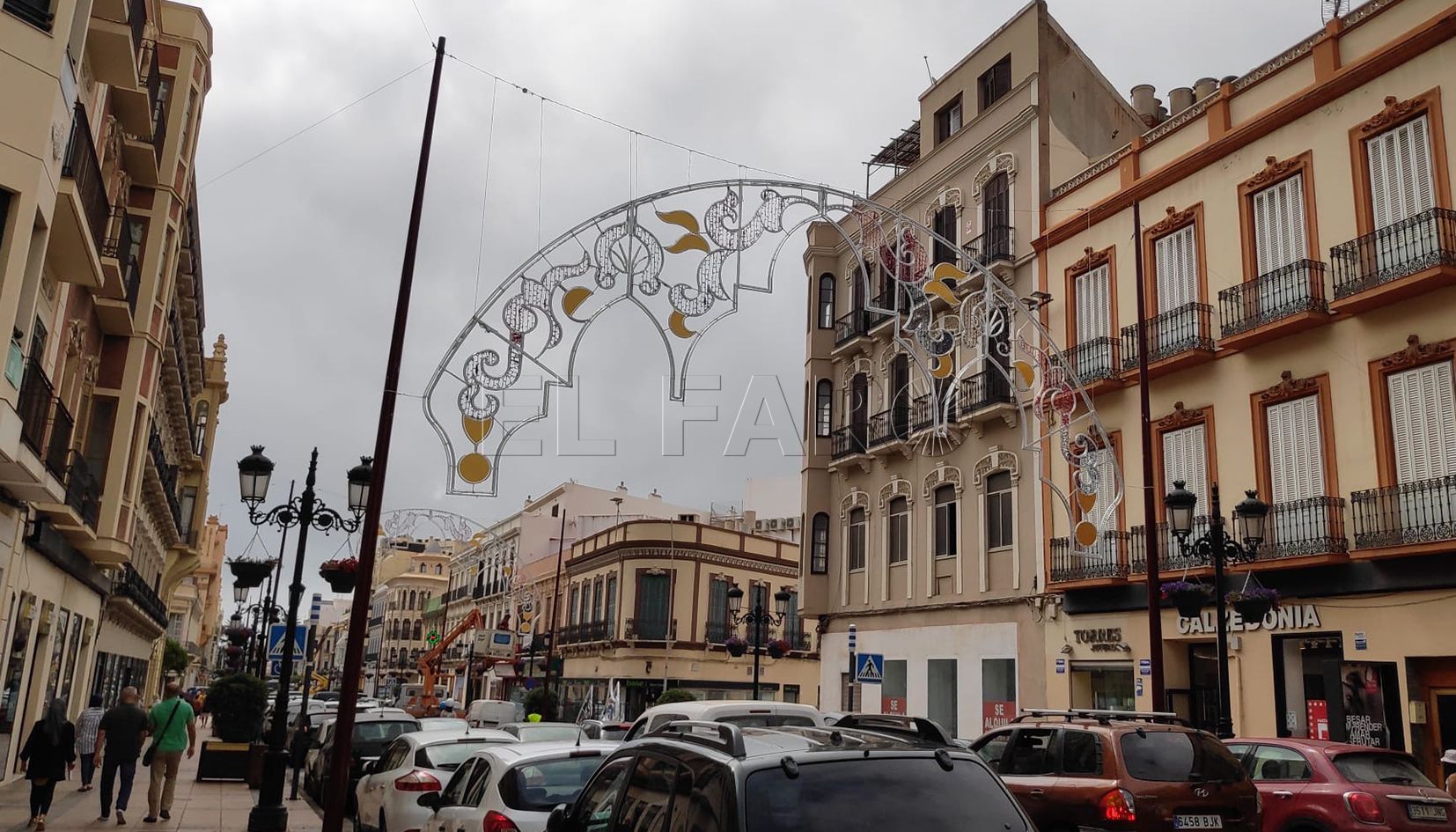 Infraestructuras defiende el gasto en la iluminación de las fiestas de Melilla por ser “coherente, real y ajustado”