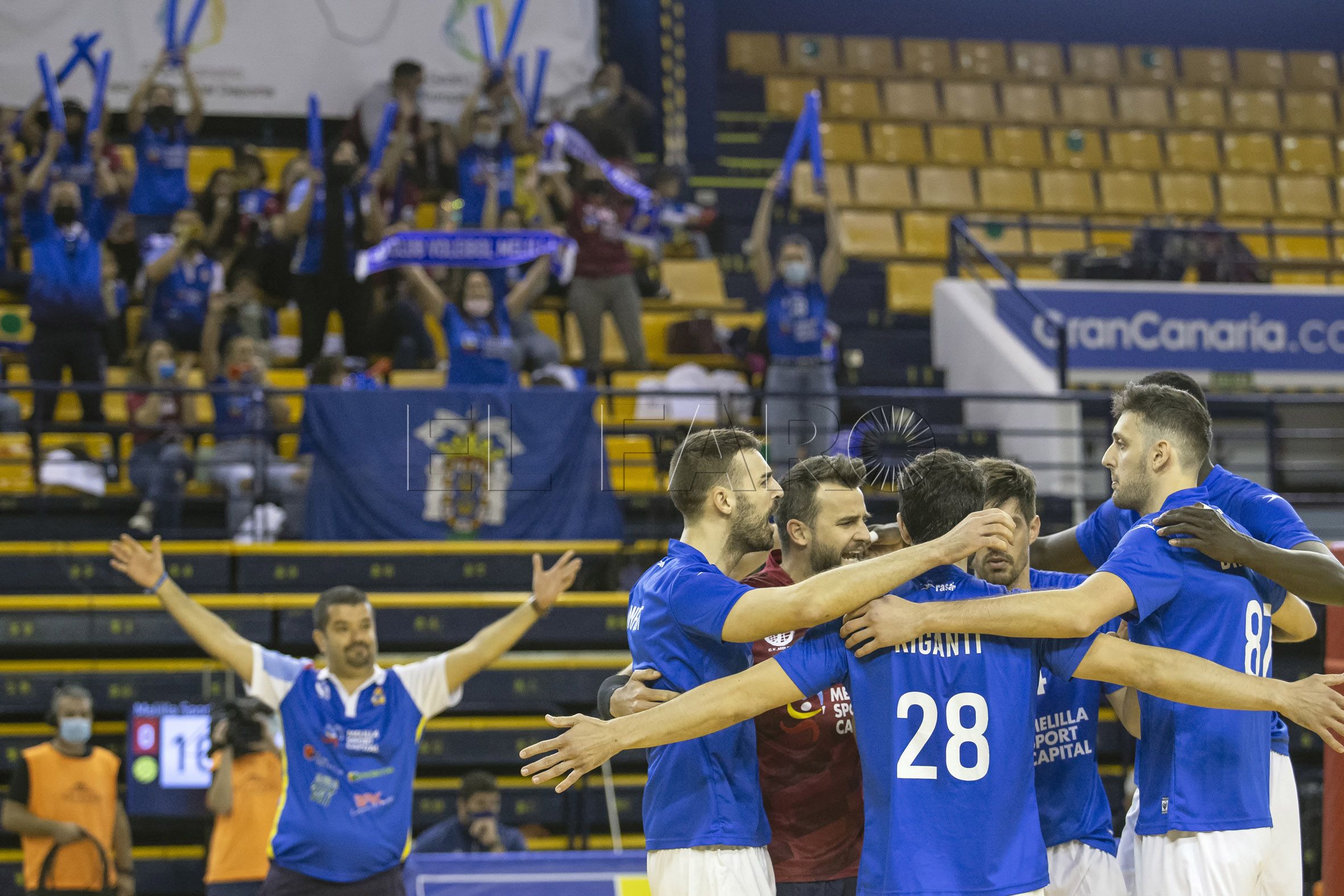 El Melilla Sport Capital barre de la pista a Soria para meterse en la semifinal de la Copa del Rey