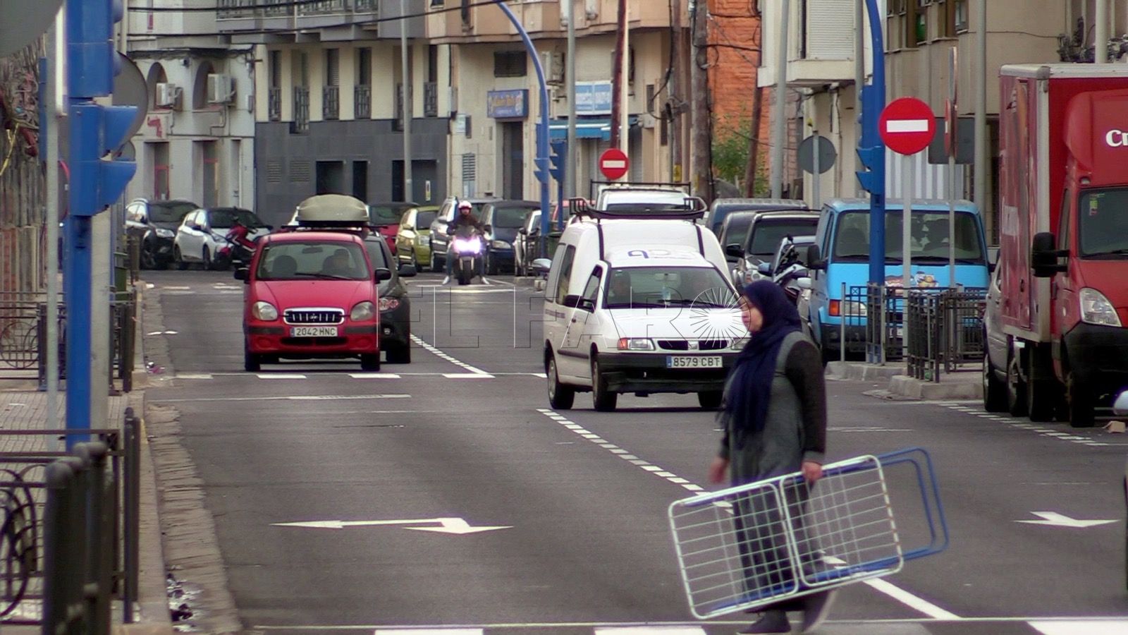 Un peatón de Melilla: "Si no me paro, me atropella"