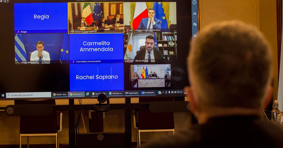 Los países del Med5 acuerdan un plan de desbloqueo del Pacto Europeo de Migración y Asilo