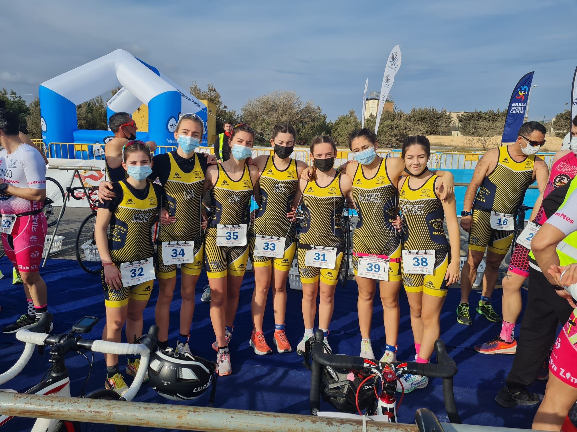 El Club Atlético Melilla inicia la Liga Talento de Triatlón
