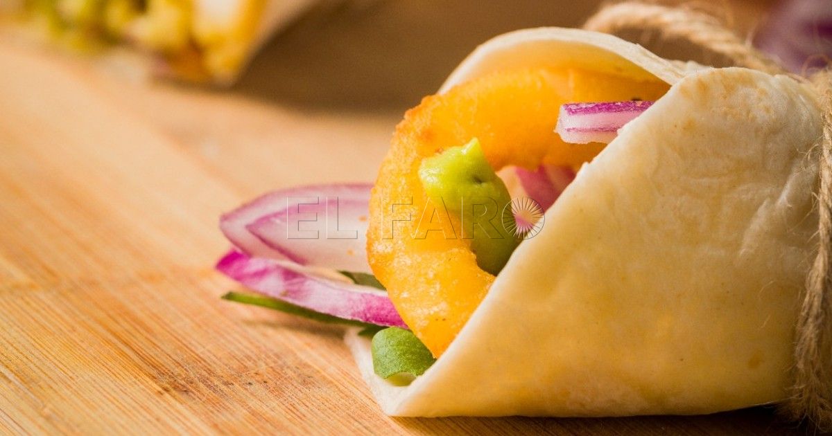 Cocina en Cuaresma: Wrap de aros y molletes con aros a la romana