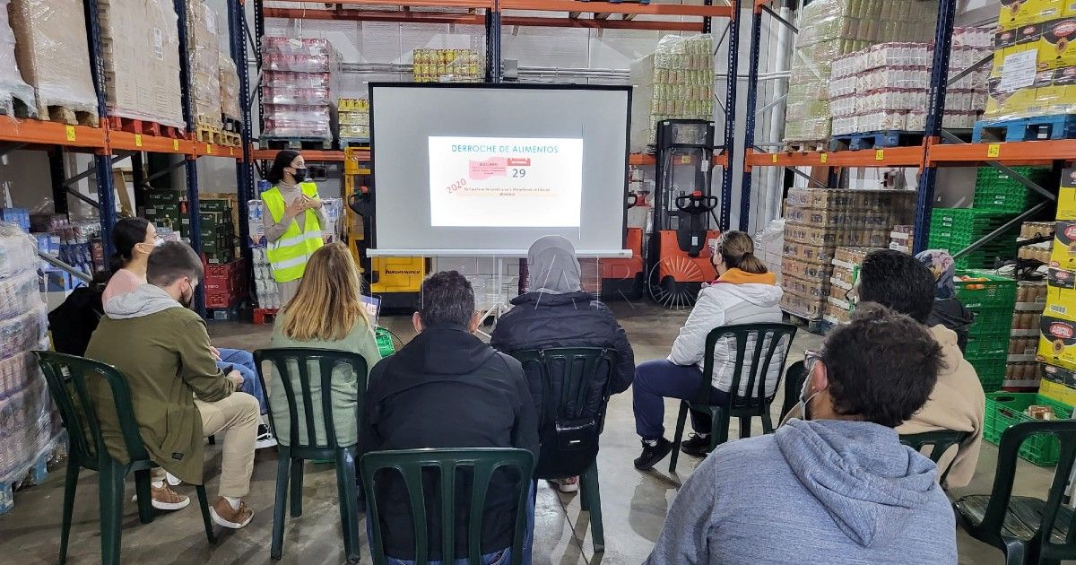 El Banco de Alimentos Melilla, abastecido pese al paro de transportes