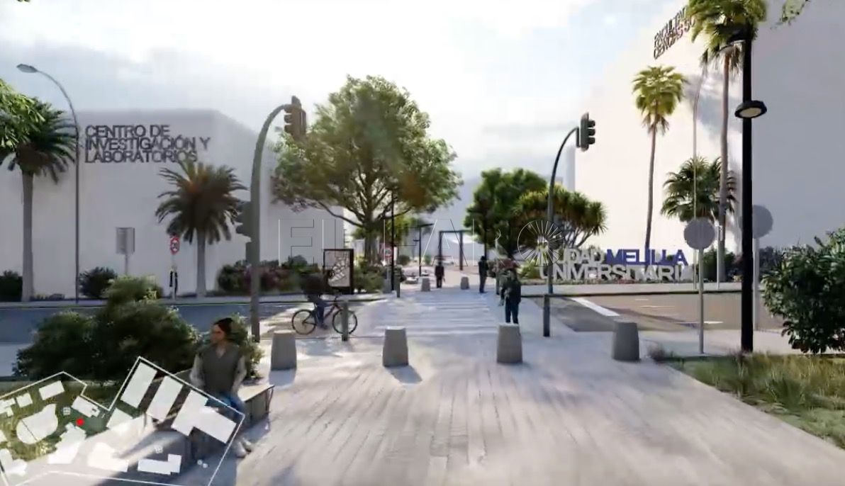 Así será la Ciudad Universitaria de Melilla