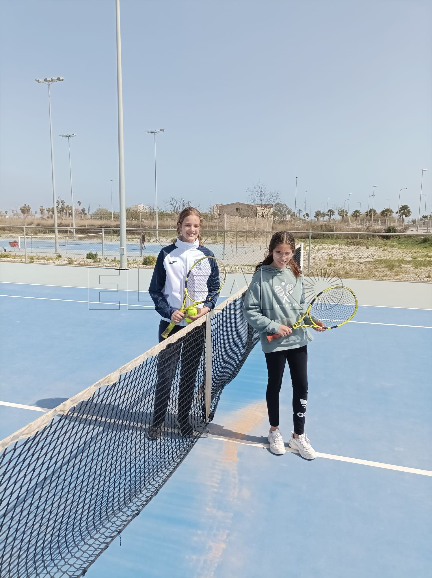Buena participación de los tenistas de la Escuela de Eventos Melilla en Málaga