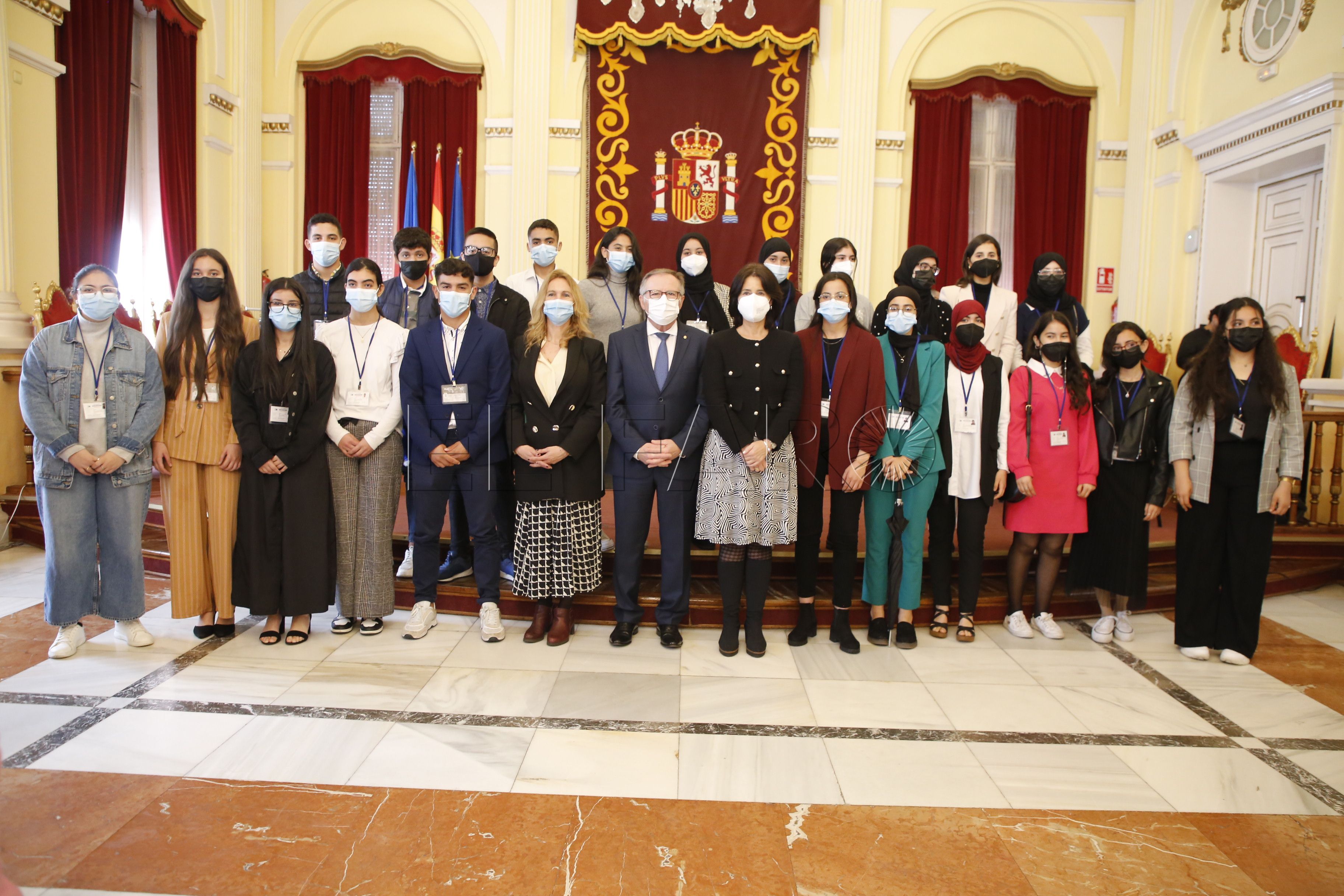 Recepción a los jóvenes de las "Escuelas Embajadoras del Parlamento Europeo"