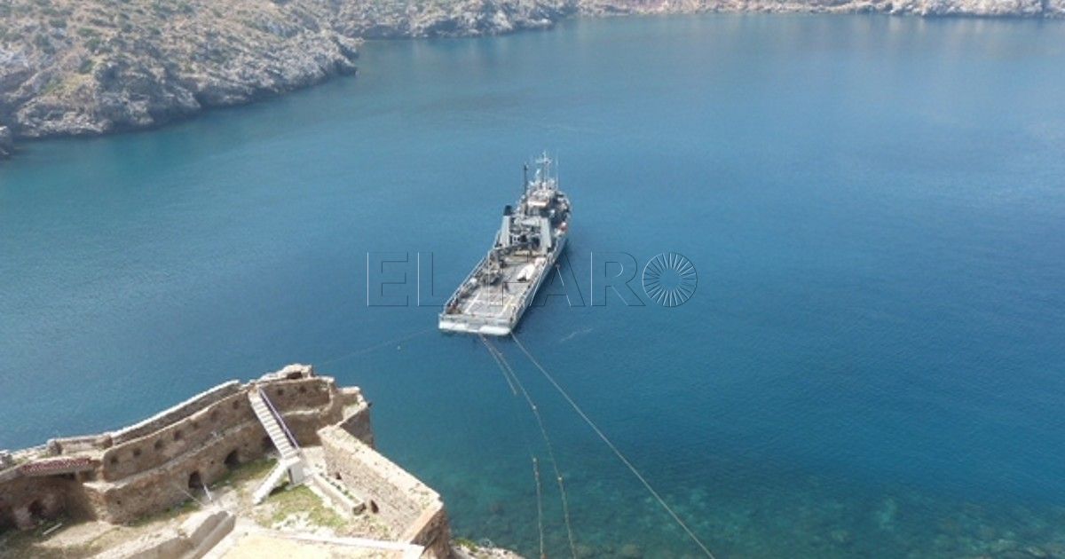 La Armada envía el buque Mar Caribe a dar apoyo logístico a las plazas de Melilla, Ceuta y la Isla de Alborán