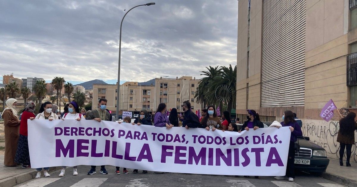 Melilla celebra por todo lo alto el 8M