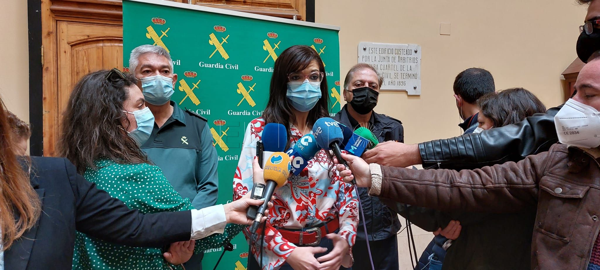 Llega un refuerzo de casi 90 agentes entre Guardia Civil y Policía Nacional a Melilla por la presión migratoria
