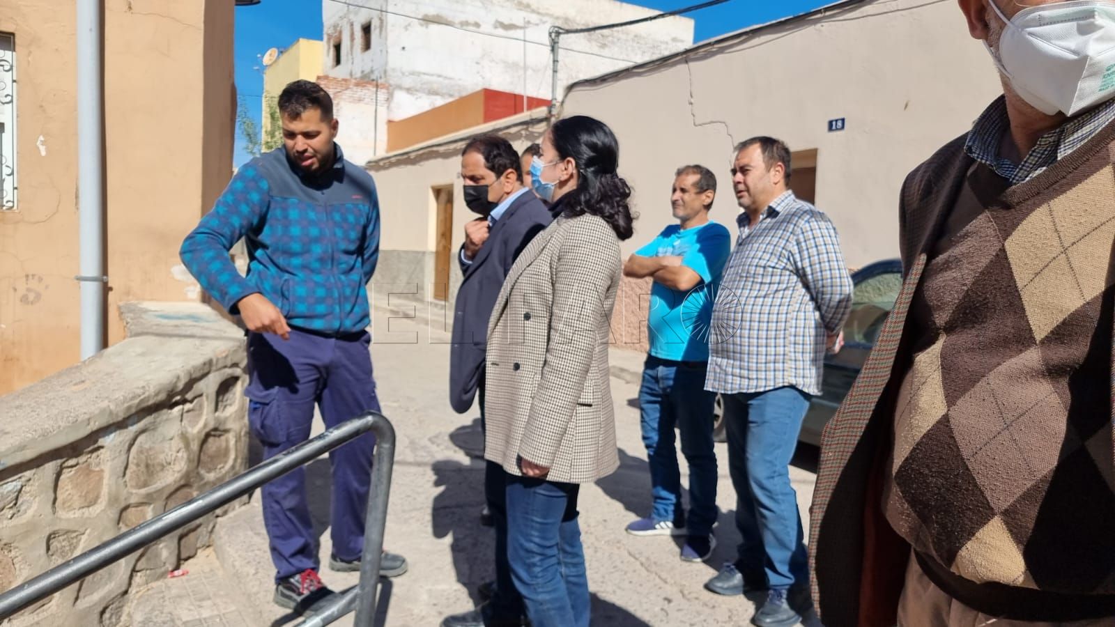 La zona alta del Barrio del Rastro lleva más de 40 años sin remodelar