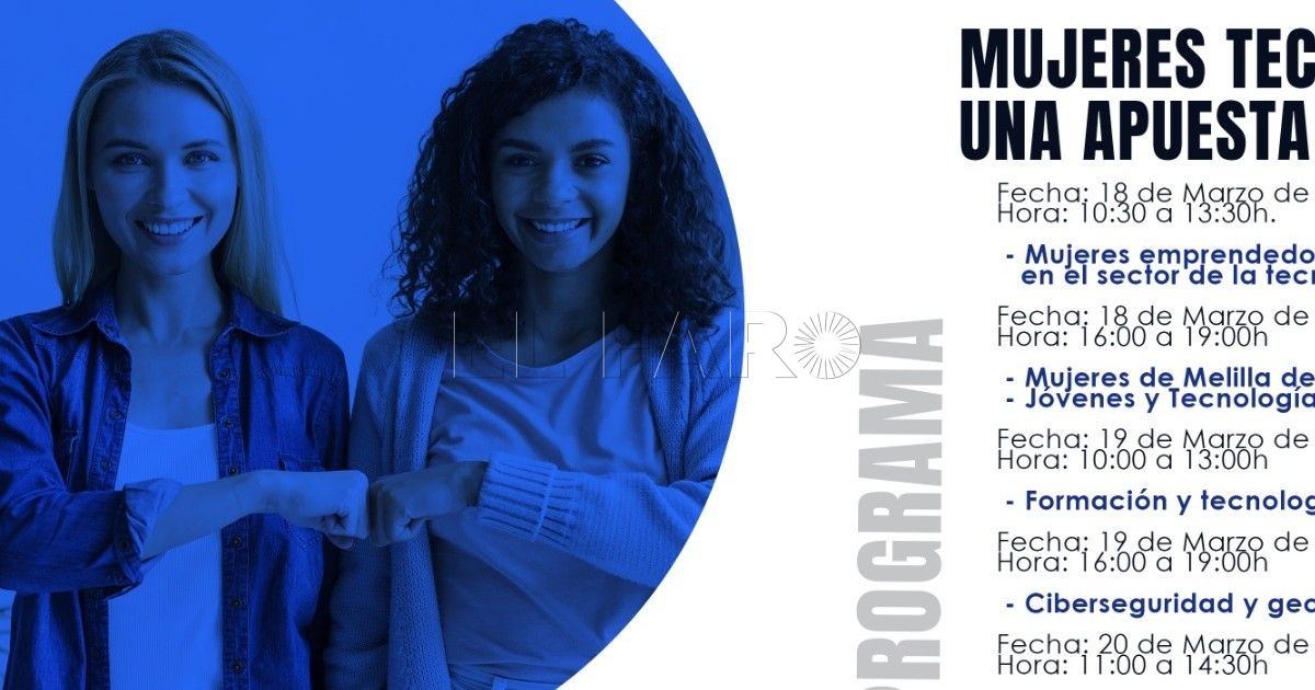 El hotel Melilla Puerto acoge este fin de semana el congreso 'Mujeres tecnólogas, una apuesta clara'