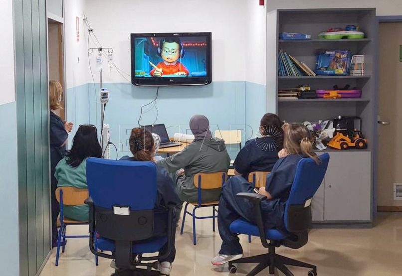 La magia de Disney llega al Hospital Comarcal