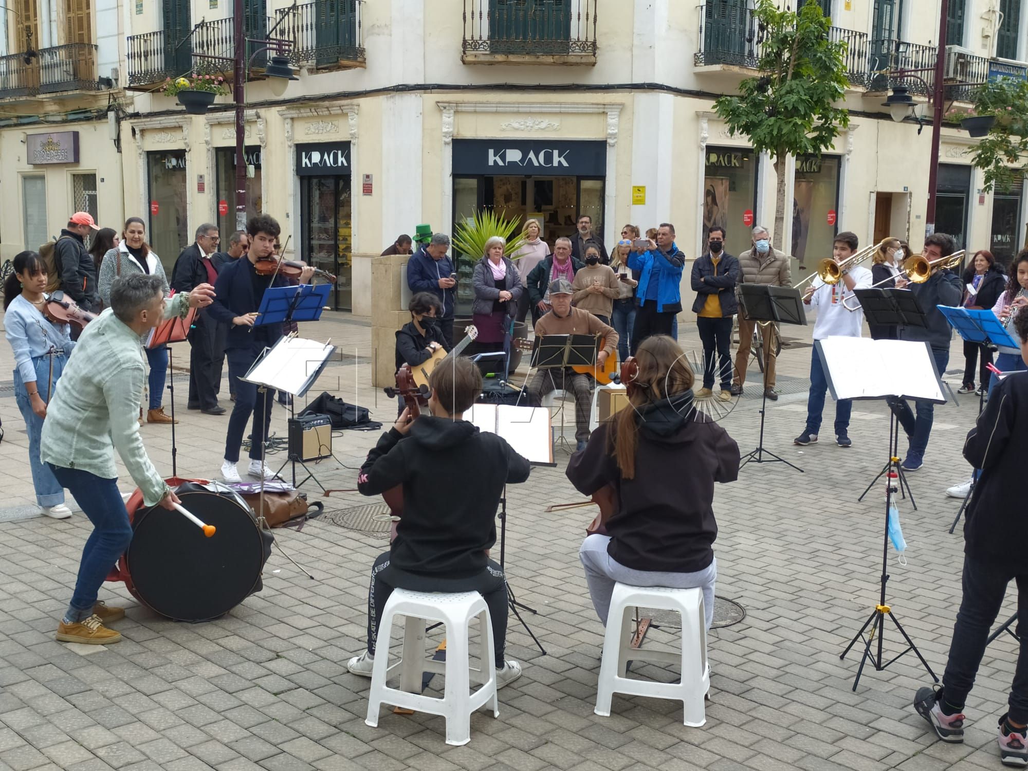 'Música contra la barbarie' en el centro de Melilla