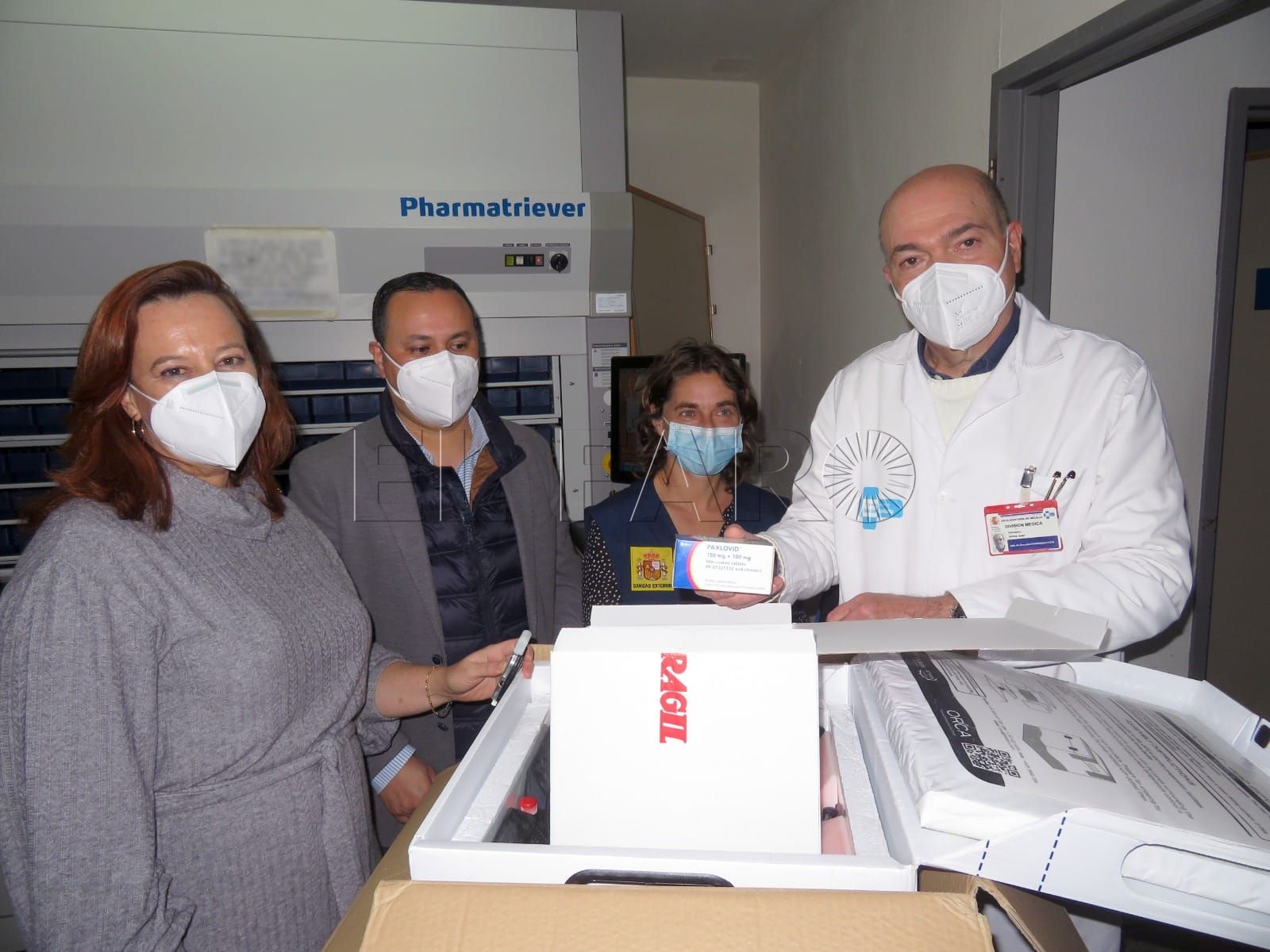 Ingesa recibe del Ministerio de Sanidad la primera partida del tratamiento Paxlovid frente al covid-19