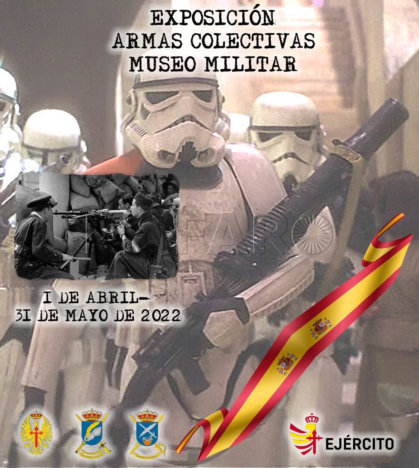 Exposición en el Museo Militar de Melilla sobre “Armas Colectivas”