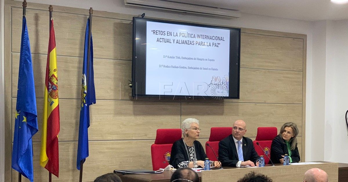 Las embajadoras de Israel y Hungría visitan Melilla por la guerra de Ucrania