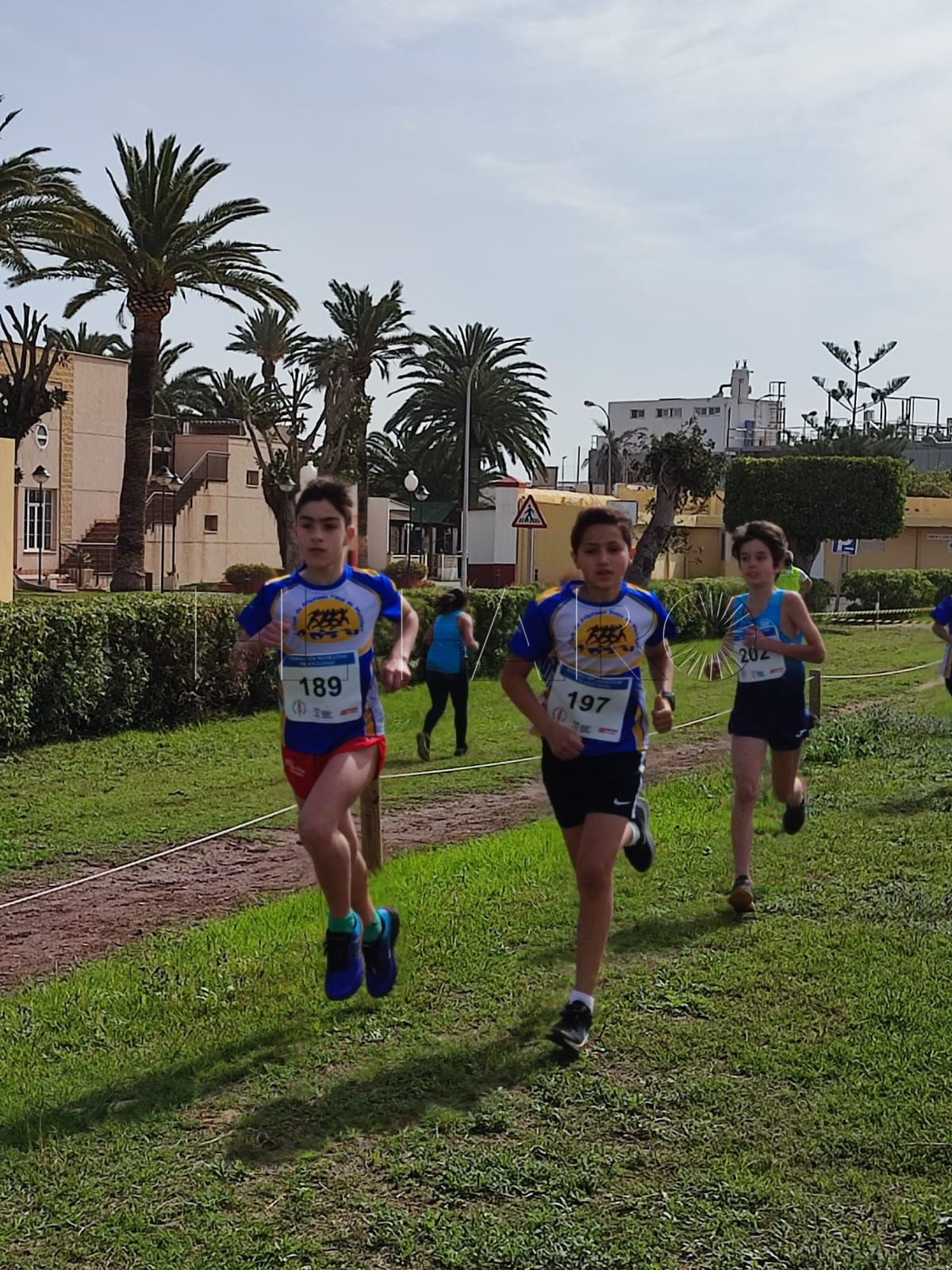 Buenas marcas de los atletas de nuestra ciudad en el barro