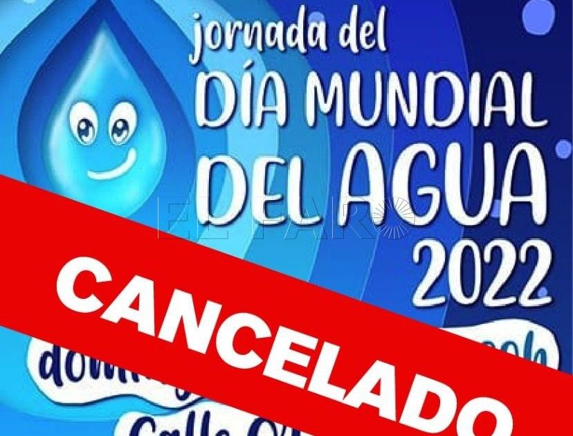 Cancelada la Jornada del Día Mundial del Agua 2022 en Melilla