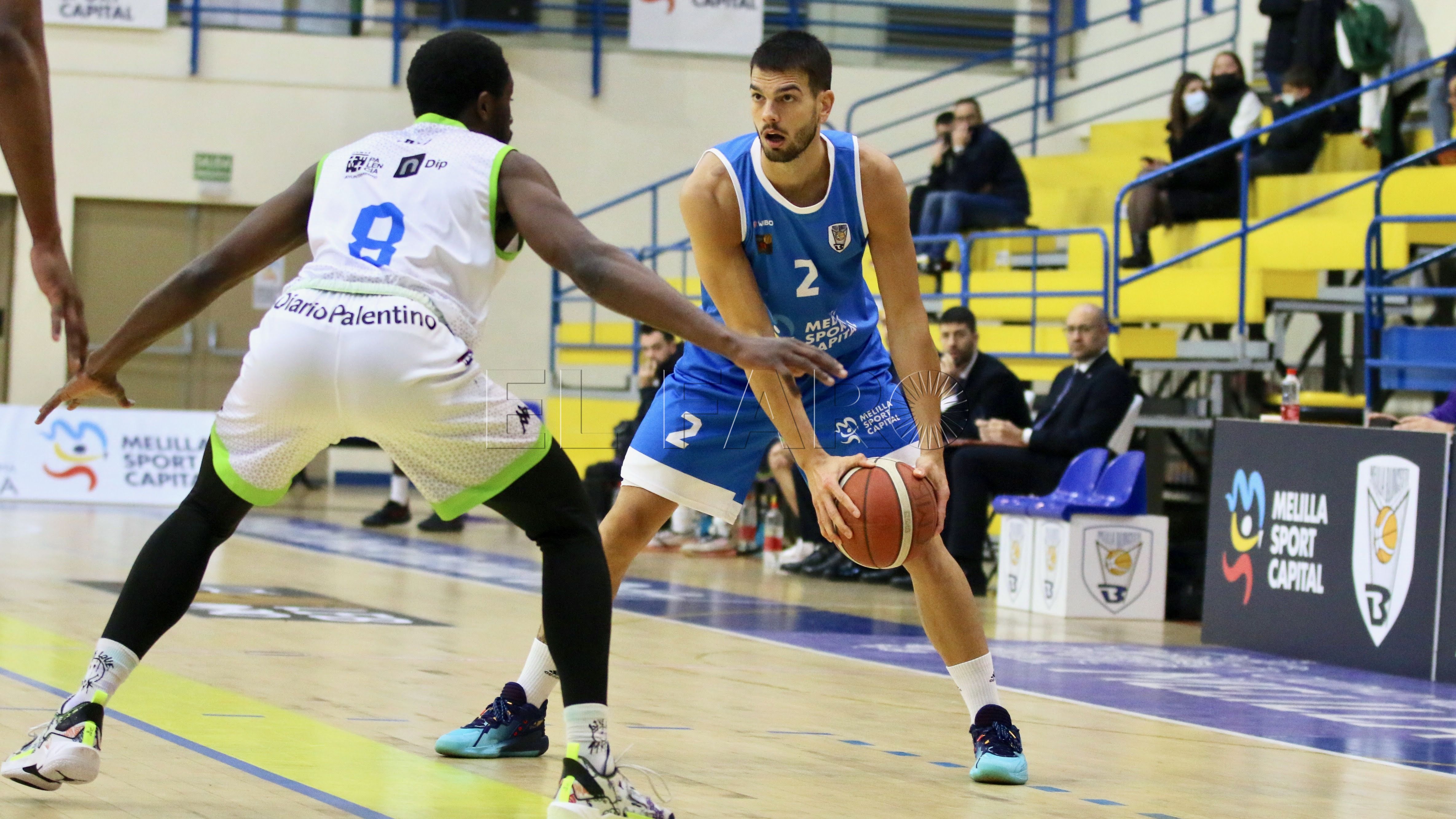 Alex Llorca, jugador del Melilla Baloncesto: “Hay que seguir en la misma línea de trabajo”