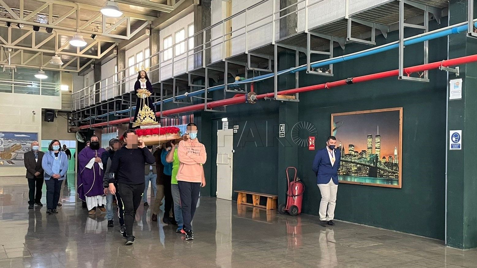 Traslado de la imagen de Jesús Cautivo