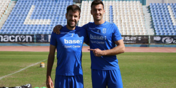 Iker Hernández sustituyó a Borja a los diez minutos de la segunda mitad y logró marcar dos goles.